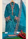 Z 214 Zarqash Embroidery Georgette Pakistani Suits Exporters In India